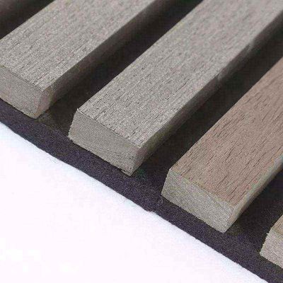 Commercial Studio Fireproof Soundproof Insulation Acoustic Grille Polyester Wall Panel