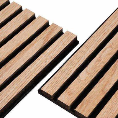 Commercial Studio Fireproof Soundproof Insulation Acoustic Grille Polyester Wall Panel