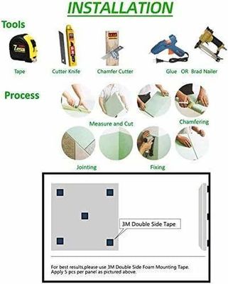 100% Polyester Acoustic Panels for Pet Soundproofing and Decoration in Various Styles