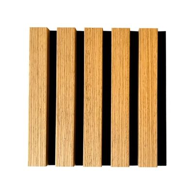 Reduce Noise with Modern Polyester Fiber Fireproofing Sound-Absorbing Ceiling Wood Slats Wall Acoustic Panels
