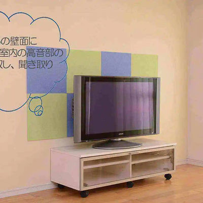 100% Polyester Fiber Acoustic Panels with High Frequency Sound Absorption Function
