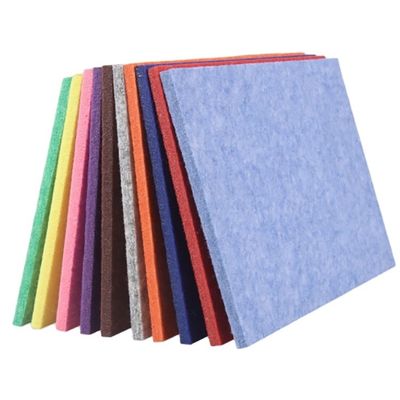 Customized Fineness 25mm Polyester Fabric Sound-absorbing Board for Acoustic Wall Panel