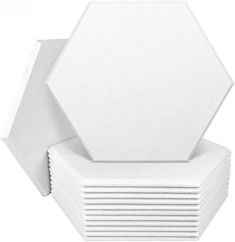 Hexagon Pet Felt Sound Proof Wall Panels for Sound Insulation Grade Acoustic Panels